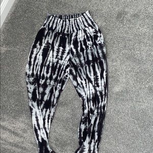 Tie dye loose sweatpants